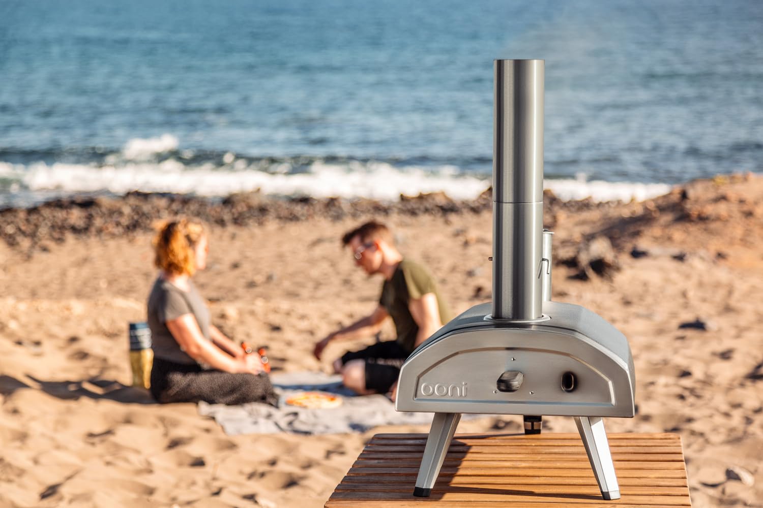 Ooni Fyra 12 Holzpellet Pizzaofen – Outdoor Pizzaofen – Gartenofen für Grillen, Kochen und Backen – Tragbarer Pizzaofen mit Holzfeuerung – Pizza Oven – Kocht Pizzen in nur 60 Sekunden