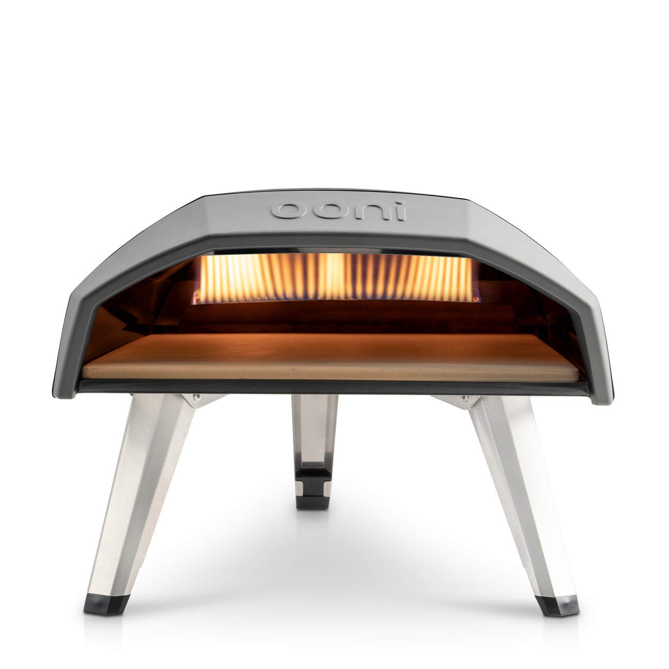 Ooni Koda 12 Gas Pizzaofen – 50 mBar Outdoor Pizzaofen – Gartenofen für Grillen, Kochen und Backen – Gartenofen für Pizzas – Pizza Oven – Kocht Pizzen in nur 60 Sekunden - (DE|AT- 50 mBar)